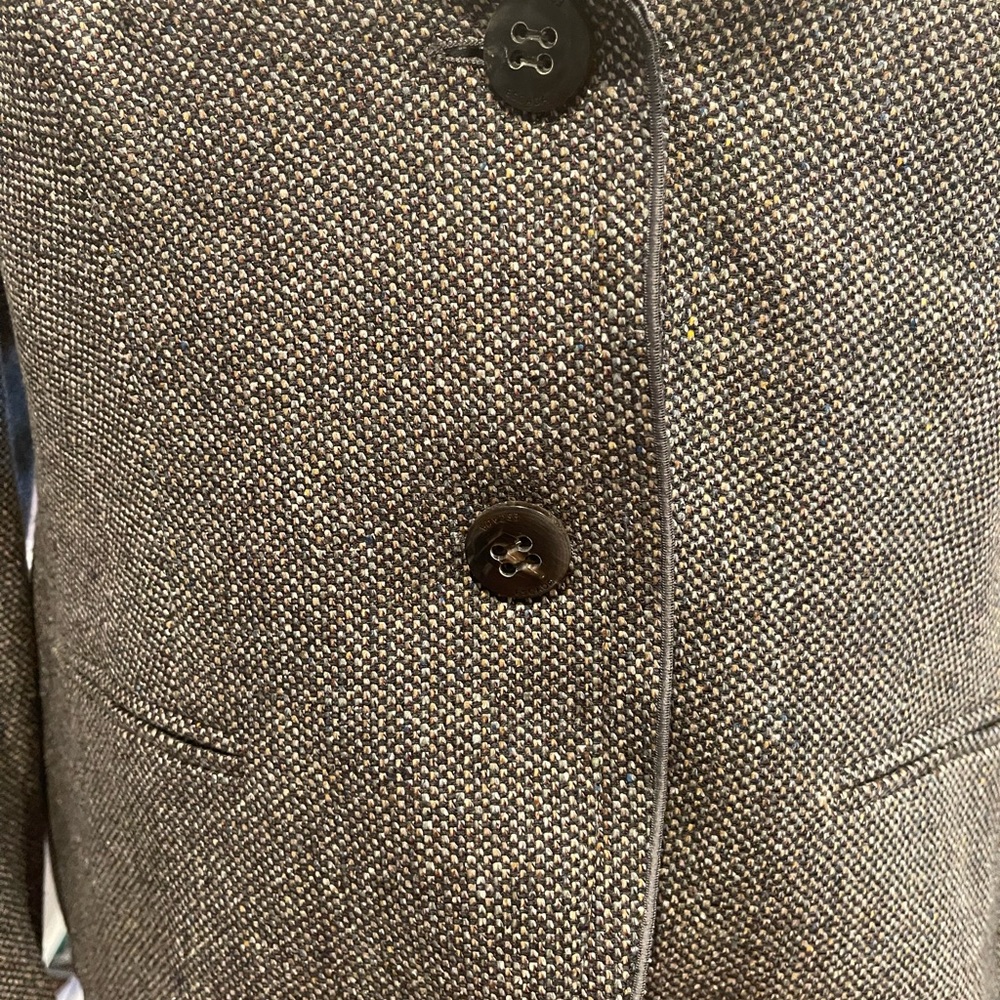 Escada Blazer - Brown Tweed - Size 44 - Picture 4 of 7